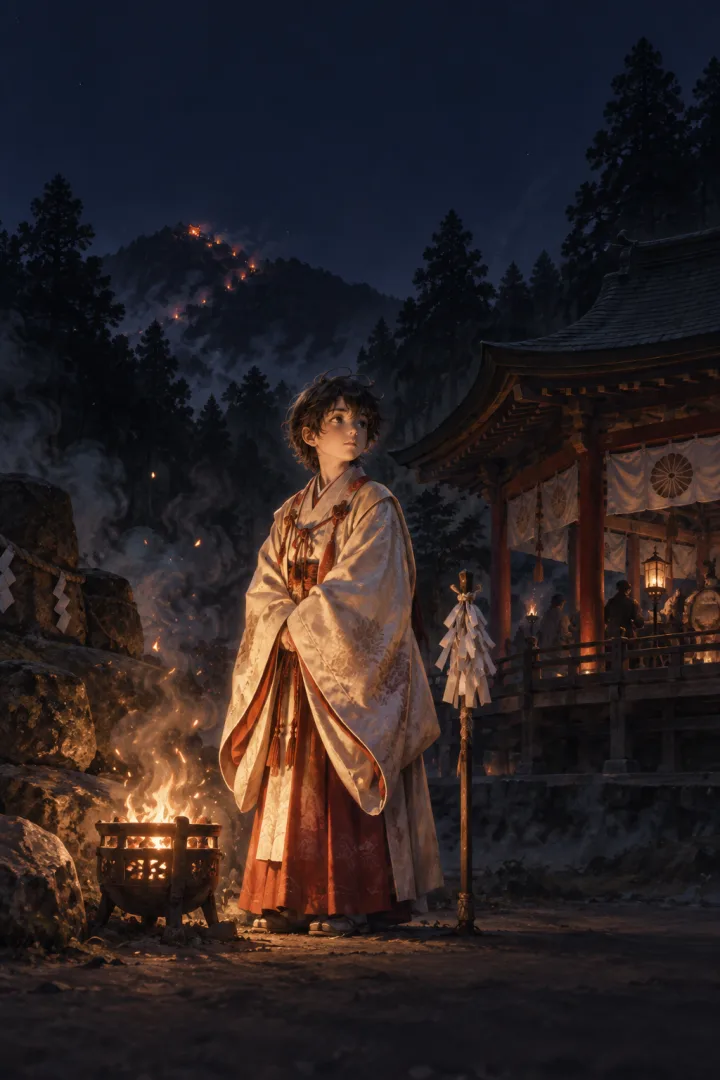杖の童